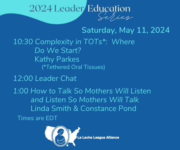2024 Leader Education Series Agenda